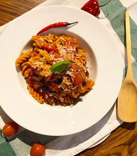 Чоризо паста с чили