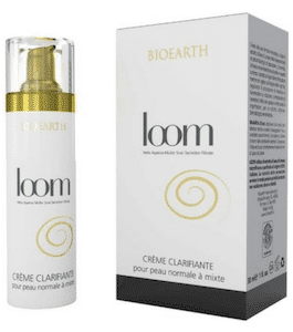 loom CREME Clarifiante – Крем за лице за нормална и смесен тип кожа, против пигментни петна и белези – BIOEARTH – 30 мл