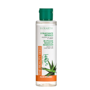 Двуфазен био продукт за почистване на грим с 40% алое вера – BIOEARTH – 150 мл