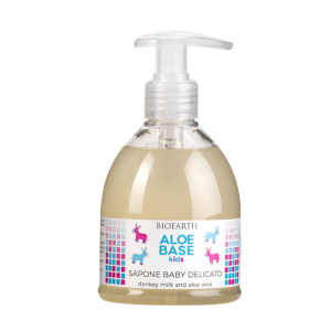 Био деликатен течен сапун за ръце и тяло за бебета и деца с магарешко мляко – BIOEARTH – 250 мл