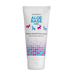 Био защитен цинков крем за бебета против раздразнения от пелени с алое вер а и магарешко мляко – BIOEARTH – 100 мл