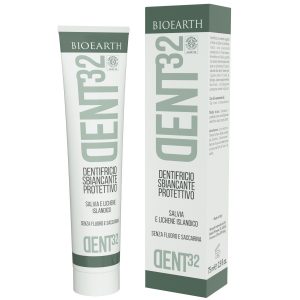 Био паста за зъби – избелваща – BIOEARTH – 75 мл Био паста за зъби – избелваща – BIOEARTH – 75 мл