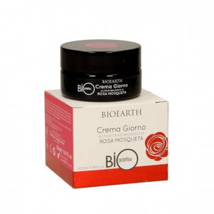 Дневен крем БИОЗАЩИТА с шипково масло и хиалуронова киселина – BIOEARTH – 50 мл Дневен крем БИОЗАЩИТА с шипково масло и хиалуронова киселина – BIOEARTH – 50 мл