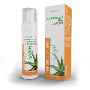 Измиваща пяна за лице с био алое вера – BIOEARTH – 150 мл Измиваща пяна за лице с био алое вера – BIOEARTH – 150 мл