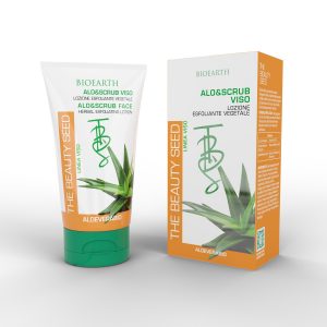 Ексфолиращ лосион за лице с био алое вера – BIOEARTH – 150 мл